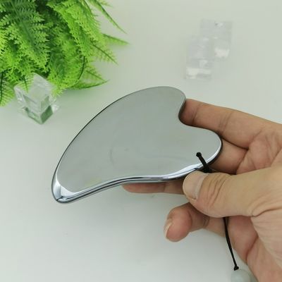 Terahertz Stone Gua Sha Facial Massage Tool 2024 Logo personalizzato Portatile per massaggi del corpo attrezzature a forma di cuore