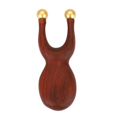 Strumento di massaggio oculare in ottone certificato ISO9001 per il ponte nasale Sandale Faciale Gua Sha Massaggio Comb 95 * 38mm Dimensione