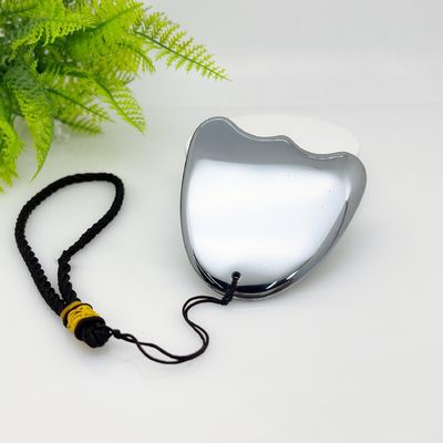 Disponibile il logo personalizzatod Terahertz Gua Sha Massaggio Strumento di raschiatura per Body Spa Bellezza facciale a forma di coda di pesce