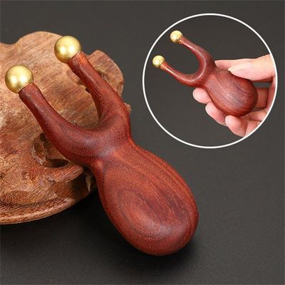 Strumento di massaggio oculare in ottone certificato ISO9001 per il ponte nasale Sandale Faciale Gua Sha Massaggio Comb 95 * 38mm Dimensione