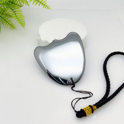 Disponibile il logo personalizzatod Terahertz Gua Sha Massaggio Strumento di raschiatura per Body Spa Bellezza facciale a forma di coda di pesce