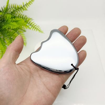 Disponibile il logo personalizzatod Terahertz Gua Sha Massaggio Strumento di raschiatura per Body Spa Bellezza facciale a forma di coda di pesce