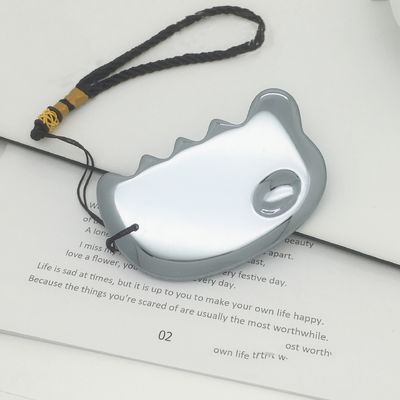 Massaggiatore Faciale Terahertz Raschiatura Corporea Strumento di Massaggio SPA Gua sha Board Fisioterapia Tera Hertz Stone GuaSha Scraper