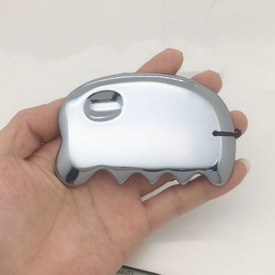 Massaggiatore Faciale Terahertz Raschiatura Corporea Strumento di Massaggio SPA Gua sha Board Fisioterapia Tera Hertz Stone GuaSha Scraper
