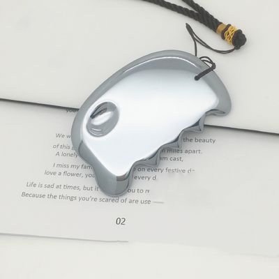 Massaggiatore Faciale Terahertz Raschiatura Corporea Strumento di Massaggio SPA Gua sha Board Fisioterapia Tera Hertz Stone GuaSha Scraper