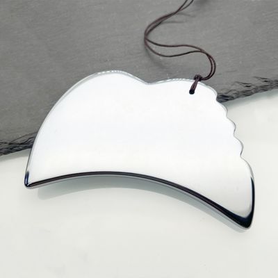 Massaggiatore Faciale Terahertz Gua Sha Massaggio Strumento di raschiatura Skin Spa Massaggiatore di bellezza Cura Sanitaria Ala Forma Terahertz Prodotto