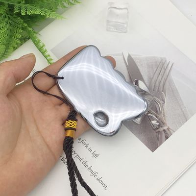 Stile Terahertz Piastra di raschiatura Massaggio strumento Gua Sha Guasha Tavola per il massaggiatore del corpo posteriore argento