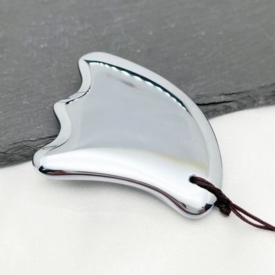 Massaggiatore facciale forma ala Terahertz Scraping Plate attrezzatura di massaggio del corpo per massaggio facelift