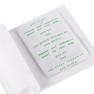 10 Pads Erbe Detox Pie Cerotti per attaccare alla suola del piede 100% Erbe naturali Sfratto e sonno profondo