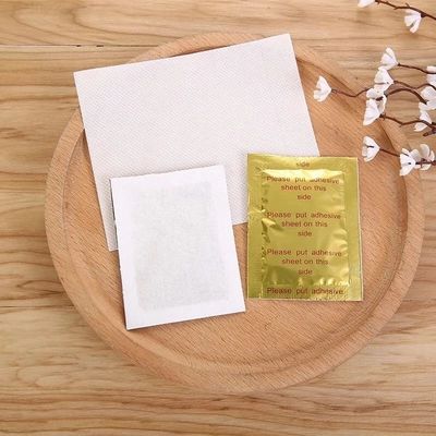 10 Pads Original Gold Detox Foot Patch Strumento per la cura dei piedi in bambù per migliorare il sonno e la pelle 12,5*10*4 cm