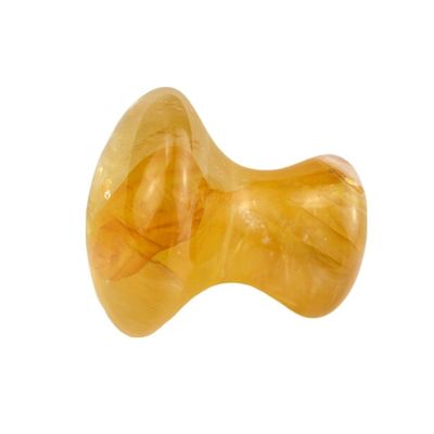 Funghi gialli di citrina Gua Sha Massaggio Faciale Strumento Funghi forma a prezzi accessibili