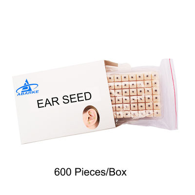 Aghi per l'agopuntura Massaggio funzionale 600 pezzi/scatola Semi di pressione per orecchie usa e getta multi-condizione Kit di agopressione per semi di orecchie