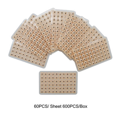 Aghi per l'agopuntura Massaggio funzionale 600 pezzi/scatola Semi di pressione per orecchie usa e getta multi-condizione Kit di agopressione per semi di orecchie