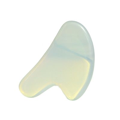 Strumento di bellezza Logo personalizzato Disponibile Opal Gua Sha Scraping Board per massaggiare il viso