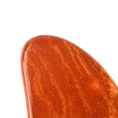 Massaggio Corporeo Strumento Rosso Jasper Guasha Strumento Giada Pietra Faciale Scraper per la cura della pelle Logo personalizzato Forma di cuore Faccia Strumento Massaggiatore Gua Sha