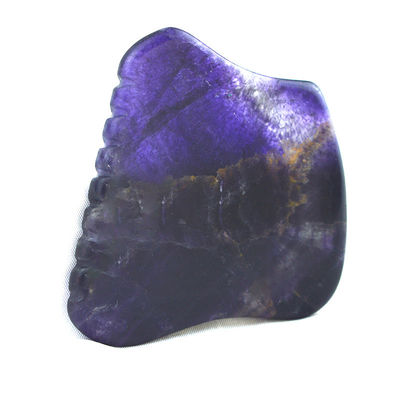 Prodotti di tendenza del massaggiatore del corpo 2024 Arrivi Produttori Color Fluorite Guasha Board Massaggio facciale Giada Gua Sha Tool