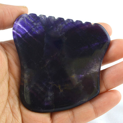 Prodotti di tendenza del massaggiatore del corpo 2024 Arrivi Produttori Color Fluorite Guasha Board Massaggio facciale Giada Gua Sha Tool