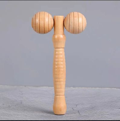 Disponibile il logo personalizzatoD Massaggio Prodotto Bellezza Prodotti di cura personale Legno Bellezza Spa Skin Lifting 3D Face Roller Massager Stick