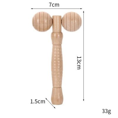 Disponibile il logo personalizzatoD Massaggio Prodotto Bellezza Prodotti di cura personale Legno Bellezza Spa Skin Lifting 3D Face Roller Massager Stick
