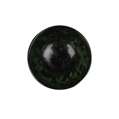 Tipo di incisione 100% Cina Natural Jade Bowl Giallo Giallo Giallo sculpito a mano Tazza Tazza per la decorazione della casa