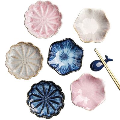 Personalità Famiglia Disegno di piastra in ceramica Piastra colorata per mettere qualcosa sul tavolo