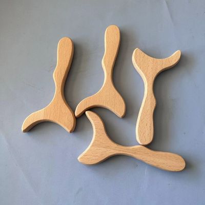 2023 OEM Beech Wood Therapy Massage Tools Set Massaggiatore per schiena in legno con logo personalizzato disponibile