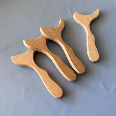 2023 OEM Beech Wood Therapy Massage Tools Set Massaggiatore per schiena in legno con logo personalizzato disponibile