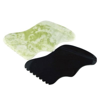 Popular Heart Shape Nephrite Jade Gua Sha Massaggio Strumento per Massaggiatore Corpo e Volto