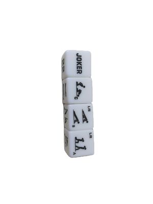 25mm Giada Sei Sidi Fitness dadi per allenamento esercizio Sport intrattenimento Giochi Migliorare il vostro allenamento