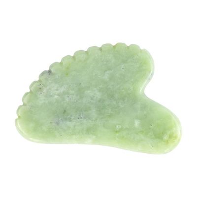 Prova i benefici del massaggio a tutto il corpo con lo strumento naturale per raschiare le pietre e il marchio Xiuyan Jade Green Guasha
