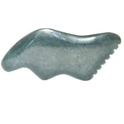 Nephrite Jade GuaSha Massaggiatore Faciale più venduto per regolare la circolazione sanguigna e migliorare la salute della pelle