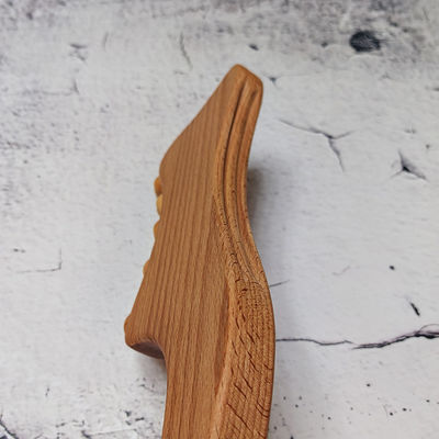Muscoli del corpo Strumento di raschiatura di legno Gua Sha per il drenaggio linfatico della schiena del collo della faccia delle gambe