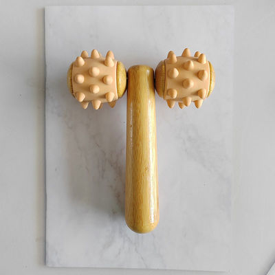 Attrezzature per il massaggio del corpo Estate 2024 Arrivi di tendenza Massaggio a mano Massello occhio Massaggio a rulli Stick Legno Massello 3D Massaggiatore facciale