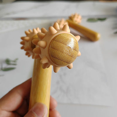 Attrezzature per il massaggio del corpo Estate 2024 Arrivi di tendenza Massaggio a mano Massello occhio Massaggio a rulli Stick Legno Massello 3D Massaggiatore facciale