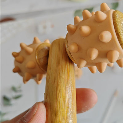 Attrezzature per il massaggio del corpo Estate 2024 Arrivi di tendenza Massaggio a mano Massello occhio Massaggio a rulli Stick Legno Massello 3D Massaggiatore facciale