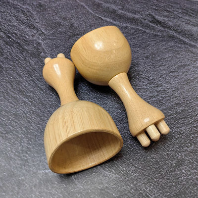 Massaggiatore Faciale Torcia Forma di Legno Fava Gua Sha Massaggio Tazza di Legno Naturale Massaggiatore Corpo Sanità Spa Relax Prodotti di Bellezza per uso domestico Xyloterapia