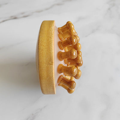 Muscoli Corporei Marrone Popolare Bambù Naturale Gua Sha Scalp Massaggio Airbag Comb Legno Guasha Strumento Testa Rilassante Massaggiatore Capelli Cura della Salute Spazzola di Bellezza