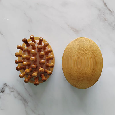 Muscoli Corporei Marrone Popolare Bambù Naturale Gua Sha Scalp Massaggio Airbag Comb Legno Guasha Strumento Testa Rilassante Massaggiatore Capelli Cura della Salute Spazzola di Bellezza