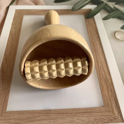 Attrezzature per il massaggio del corpo Tazza a rulli di massaggio in legno Gua Sha per massaggi in legno naturale Massaggiatore Prodotti di bellezza Sanità Spa Relax