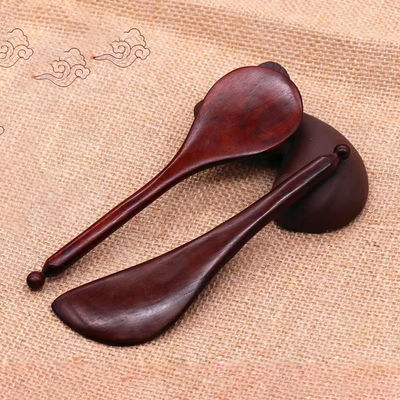 Red Rosewood Gua Sha Pen Logo personalizzato disponibile per la terapia della salute del corpo e il massaggio con bastone di agopuntura