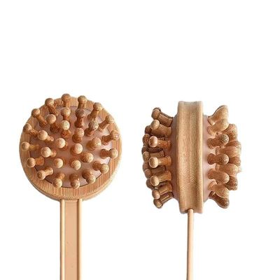 Attrezzature per il massaggio del corpo I più venduti Martello di massaggio a infrarossi per la salute del bambù Massello di legno per la schiena spalla e collo