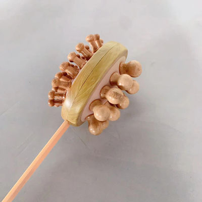 Attrezzature per il massaggio del corpo I più venduti Martello di massaggio a infrarossi per la salute del bambù Massello di legno per la schiena spalla e collo
