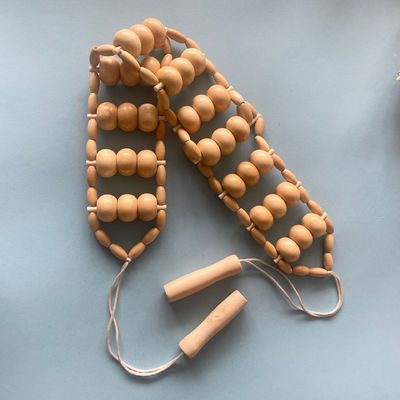 Massaggio del corpo Strumento di massaggio a rulli di legno Dredge Meridiano Sanità Muscolo Fascia Relax Fisioterapia per logo personalizzato