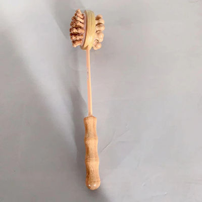 Logo Massaggiatore di Guasha in legno personalizzato Strumento di fisioterapia efficace per il dragaggio del corpo e il sollievo dei meridiani