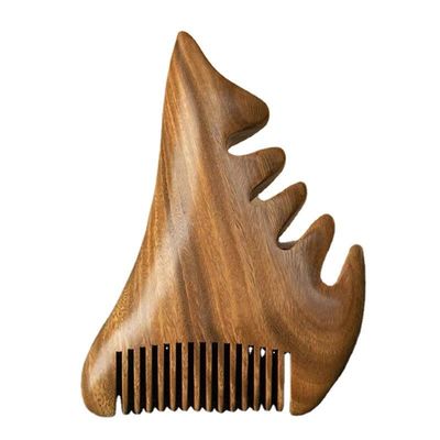 Disponibile pettine da massaggio in legno di sandalo per la testa Meridiano pettine per il cuoio capelluto faccia occhio spalla collo raschiatura