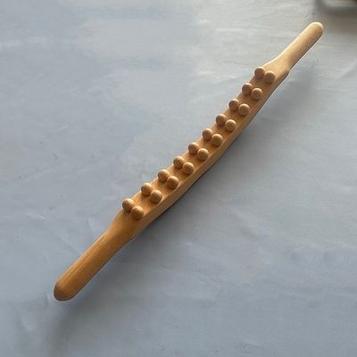 Attrezzatura per il massaggio del corpo bastone di massaggio in legno Gua Sha faccia e corpo dragaggio meridiano muscolo fascia rilassamento strumento di fisioterapia