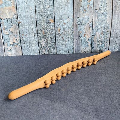 Attrezzatura per il massaggio del corpo bastone di massaggio in legno Gua Sha faccia e corpo dragaggio meridiano muscolo fascia rilassamento strumento di fisioterapia