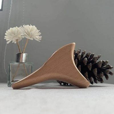 Massaggiatore Facciale Conico Triangolare Forma di Fico Legno Gua Sha Massaggio Scraping Board Legno Guasha Massaggiatore Corpo Cura personale Spa Strumento di rilassamento muscolare