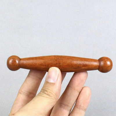 Massaggio corpo intero Legno di rosa Riflessologia manuale Relax Acupressione Penna per la cura della salute muscolare Massaggiatore di tessuto in legno