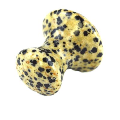 Disponibile il logo personalizzatod Pietra di massaggio a forma di fungo di giada naturale Gua Sha per il rilassamento della cura della pelle del viso e del corpo